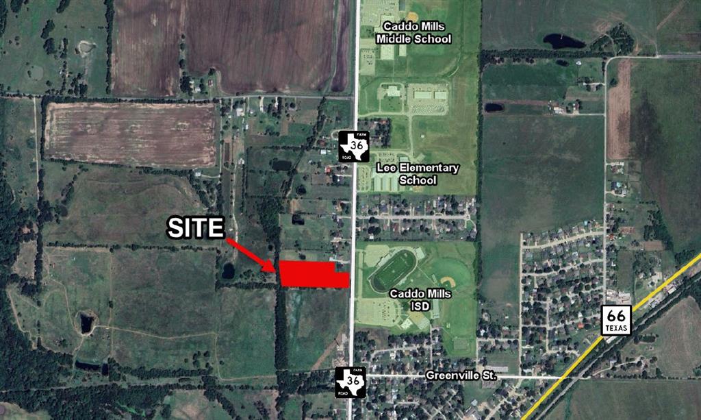 The property in question is located towards the north side of town, is located in the city limits and is across the street from the high school. Water and sewer are to the site and it is currently zoned single family. Property would be ideal to try to rezone for commercial or light industrial uses.