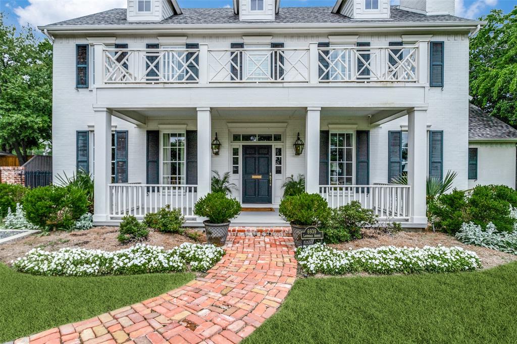 Welcome to this exquisite custom-built home, where traditional charm meets timeless elegance.Nestled in a prime location, this residence boasts 4 beautifully appointed bedrooms & 3.5 baths. The 1st level primary suite offers a serene retreat w luxurious amenities.Step into the formal living & dining rooms, where classic design elements offer warmth & space to live & entertain.The spacious kitchen is a culinary haven, w quartzite countertops, a cozy sitting area & gracious breakfast nook. Upstairs, 3 additional bedrooms provide ample space for family & guests, while a versatile flex room allows endless possibilities for an exercise studio & or gaming lounge. Outside, lush landscaping surrounds the sparkling pool & spa, creating a tranquil oasis for relaxation & recreation. A 2 car garage includes an unfinished space above, offering potential for future expansion or customization. With its perfect blend of traditional style & enduring appeal, this home promises to be a showstopper.