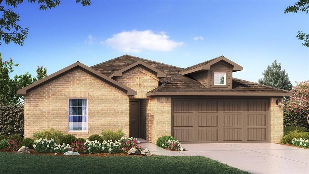 Beautiful new D.R. Horton home in the Terra Trace community located in the heart of South Fort Worth and Crowley ISD! Newly designed Homes to suit the needs of the most discerning Buyers. This thoughtfully designed single-story Natchez floorplan elevation A, with a quick estimated Summer completion, features 4 bedrooms, 2 bathrooms, and a 2-car garage with an open-concept layout that connects the family room, dining area, and modern kitchen to create an easy flow for everyday living. The kitchen is well-appointed with quartz countertops, 36” upper cabinets, stainless steel appliances, electric range, stainless steel drop-in sink, a center island, and a walk-in pantry-offering both functionality and style for cooking and entertaining. The private primary suite includes an en-suite bath with dual quartz vanities, an oversized shower, and a walk-in closet located off the bathroom. Quartz vanity tops are also included in the secondary bathroom, and luxury vinyl plank flooring is installed throughout all main areas and wet zones. This home is built with energy-efficient construction and equipped with America’s Smart Home Technology, plus exterior enhancements including a covered back patio, full sod, sprinkler system, privacy fencing, and landscaping. Future amenities include resort style swimming pool and playgrounds. Easy access to Chisholm Trail Pkwy, 820 and I-20 West, and close proximity to Shops, Dining, Fort Worth Stockyards and Zoo.