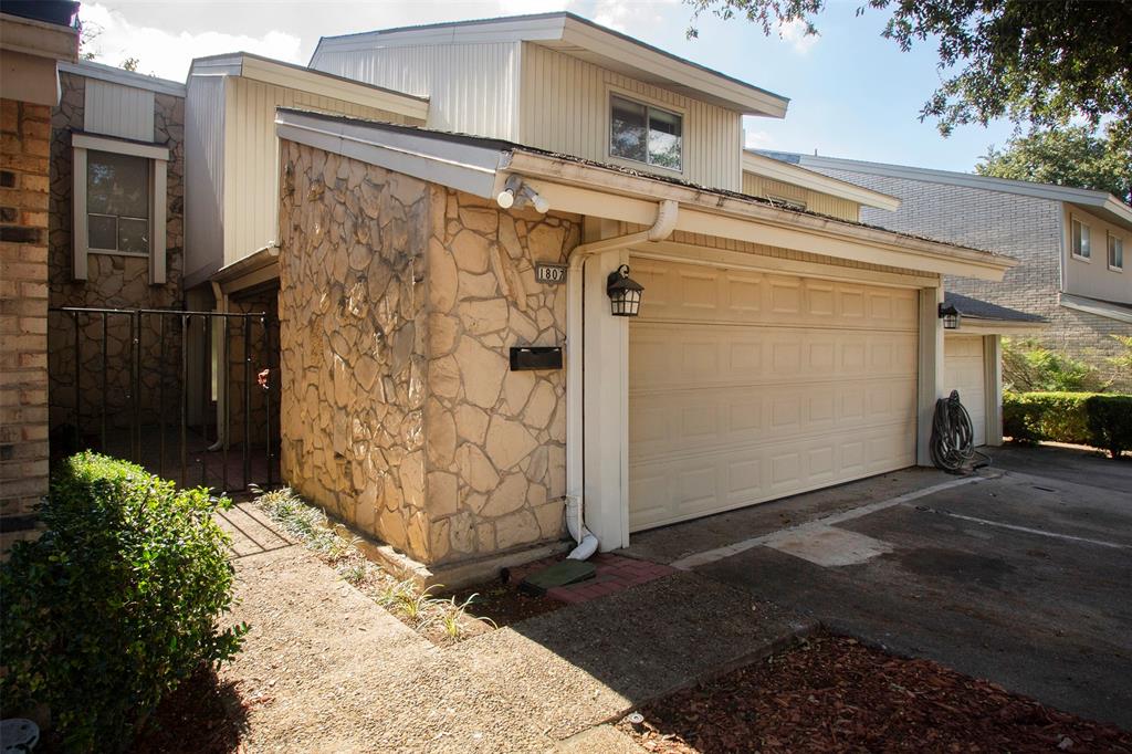 Great living on Country Place golf course with a deck and beautiful view of the creek.  Great location.   Close to freeways, wonderful restaurants and shopping! Beautiful flooring, great floor plan with bedroom and full bath downstairs.  Pools, clubhouse, tennis courts are part of this lease.  A must see!  Washer and dryer are there for your use, if you need them.  They will not be repaired or replaced if they quit working.