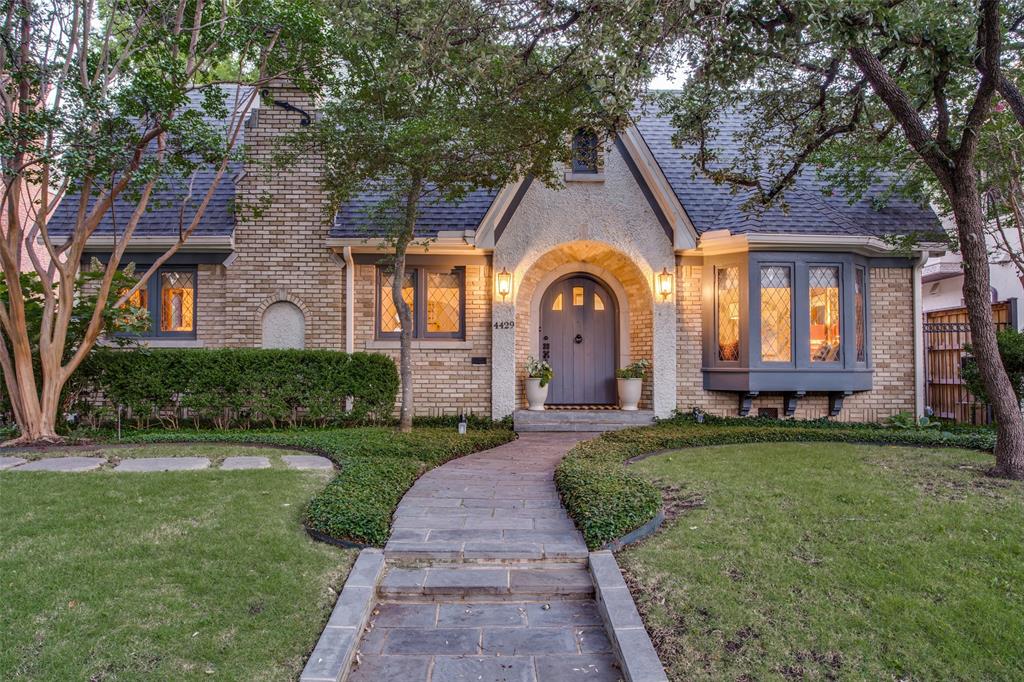 Showings Begin Friday June 10th at 11am.
Charming, meticulously updated 1928 Tudor on a beautiful block in HP. Walk to Bradfield, HP Village; convenient to tollway. Hardwoods throughout, beautiful vaulted formal living, original French doors in dining room, leaded glass windows. Spacious and well appointed kitchen opens to gracious family room. Landscapes backyard with-outdoor cooking. Primary and guest bedroom downstairs, plus two additional bedrooms upstairs. 
Secondary bedroom loft not included in sq ft.
