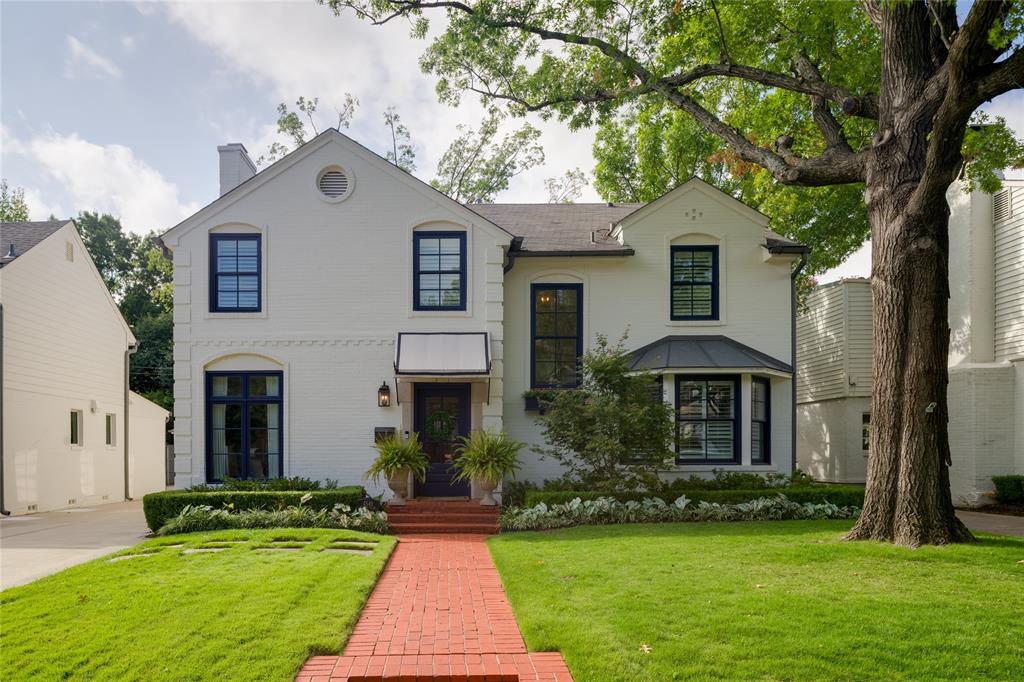 Under the guidance of Yates Desygn, this 1938 residence has undergone a remarkable transformation resulting in a truly exceptional living experience.   The first floor is graced with formal living & dining rooms & a den with oversized windows overlooking the backyard designed, landscaped & maintained by Robert Bellamy.  The kitchen boasts Wolf & Sub-Zero appliances, custom cabinetry, & marble countertops. Adjacent to the kitchen, a breakfast area & dining room. Upstairs, the primary suite awaits, featuring an updated ensuite bath & closet designed by California Closets.  An add'l bedroom suite & a 3rd bedroom with adjacent bath offer ample space for family & guests. One of the standout features of the home is the approx. 400 sq ft covered patio constructed by John Jarrett. Complete with gas fireplace, built-in grill, in-ceiling heaters & retractable screens, this outdoor haven extends your living & dining space, making it perfect for year-round gatherings.