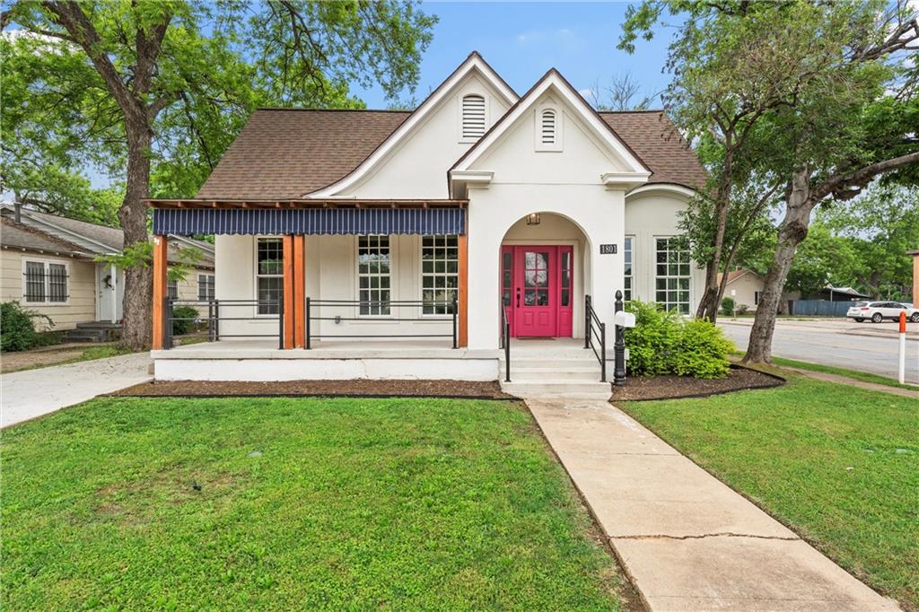 Welcome to 1801 S 8th Street, a coveted address just a stone's throw from Baylor University! Beyond its proximity to campus, this property shines as a strong investment with O-3 zoning, offering excellent potential as a short-term rental or income-producing asset.

Located in the heart of Waco’s tourist scene, with Magnolia and McLane Stadium only 5 minutes away, this home offers unmatched convenience. Picture yourself strolling or biking to Baylor and enjoying the vibrant campus atmosphere.

Renovated while keeping its charm, the front house offers 1,855 sq. ft. with 3 bedrooms, each with its own bath, plus living, dining, updated kitchen, breakfast nook, and laundry. The back house adds 732 sq. ft. with 2 bedrooms, 2 baths, full kitchen, and living area — perfect as a guest suite or rental.

Outside, enjoy a spacious patio, gated parking, and room to relax or entertain. Adding to the value and turnkey appeal, all furniture is included in the sale, making this a move-in-ready residence or immediate income-producing property.