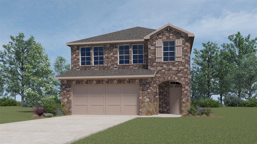 New Construction by DR Horton. This beautiful 2 story home offers 4 Bedrooms, 2.5 Bathrooms, 2 Car Garage, and Covered Patio. Energy efficient, and smart home features included.