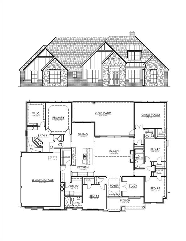 Under Construction in Azle – Custom Single-Story by Shelton Custom Homes
Estimated completion: September 1. Secure the home by June 15 and personalize select finishes to match your style.
  Situated on a spacious 2.11-acre lot in the gated Deer Glade community—with no HOA—this thoughtfully designed 4-bedroom, 3.5-bath home with a 3-car garage offers the perfect blend of luxury and functionality.
  Inside, you’ll find an open-concept layout highlighted by a vaulted living room ceiling, abundant natural light, and a cozy fireplace with gas starter.   The home also features a private study and a dedicated game room, providing flexibility for both work and entertainment.
  The kitchen is built to impress with a double oven, gas cooktop, and ample space for gathering. Elegant double iron front doors create a striking first impression, while the expansive back patio is ideal for relaxing or hosting guests.
  A private mother-in-law suite with its own full bath adds versatility and comfort for guests or multi-generational living.
  Designed with energy efficiency in mind, the home includes a gas heating system, gas water heater, and radiant barrier decking.
  Located outside city limits, this property offers the tranquility of country living with the security of a gated community.
