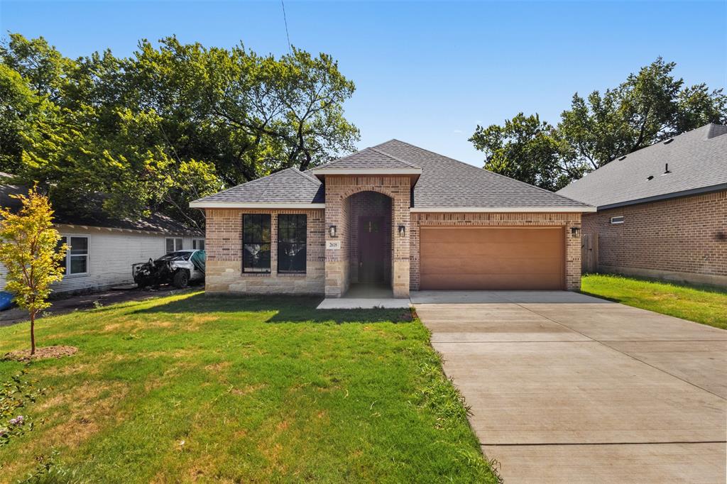 Where Style, Comfort & Memories Come Together!  Welcome to this stunning 4-bedroom, 2-bathroom home with a 2-car garage, thoughtfully designed for modern living and unforgettable moments.  Features you'll love: Spacious open-concept floor plan, Soaring vaulted ceilings in the living room and primary bedroom, Elegant detailed paneled entryway, Designer kitchen with stainless steel appliances, Gorgeous waterfall island—perfect for gathering with family and friends, Large walk-in pantry, Convenient mud room, Spacious laundry room with a utility sink, offering plenty of room for storage, organization, and everyday convenience, Private primary suite featuring a luxurious ensuite bathroom and a spacious walk-in closet.  Step outside to your covered backyard patio, the perfect place to host weekend BBQs, celebrate special occasions, or simply relax after a long day. The fully fenced wood backyard provides privacy and a secure space for kids, pets, and outdoor entertaining year-round. This isn't just a house—it's a place to gather, celebrate, and create lifelong memories with the people you love.