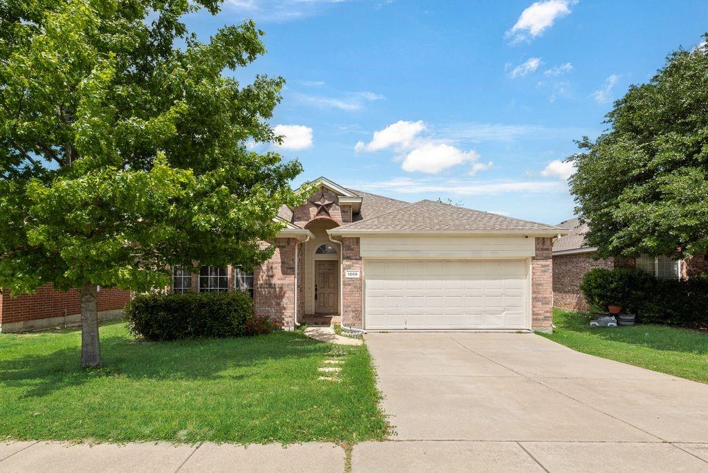 Located in the award winning community of Sendera Ranch! This DR Horton Built home has a art niche entry to a Large Living Room with Cast Stone Electric Fire Place. The home has an open floor plan with a great eat in kitchen complete with an island, breakfast bar seating, 42 inch stained cabinets, walk in pantry, Electric Double Oven, electric cooktop, built in microwave, dishwasher, and stainless steel refrigerator that is available to purchase. The Primary bedroom is large with a remodeled and updated bathroom. The Primary bathroom has a large shower with seat, newer vanity with granite countertop. The secondary bedrooms are large sized as well. Large Back yard with Shed that conveys with the home purchase. This amazing community has amazing amenities! All summer long, residents and their guests enjoy the four (4) pools, children’s splash pad, lounge chairs, and covered patios with tables and chairs! Easily access this amenity with your phone via Bluetooth fob. The restrooms are accessible to residents and their guests. The community has several Our centrally located playgrounds that offer lots of fun bridges, slides, swings, and games.  It also has a soft protective layer of mulch for added safety and caters to kids of all ages.  There’s fun for everyone! The community has over 3 mile walking trail woven throughout the neighborhood featuring lush landscaping.  Enjoy miles of concrete trails that are great for biking, walking, or jogging.  There are also several spots to sit and enjoy the outdoors in a quiet and quaint setting. Their are basketball and Hockey courts, baseball and softball fields, club house, catch and release fishing ponds, and more!