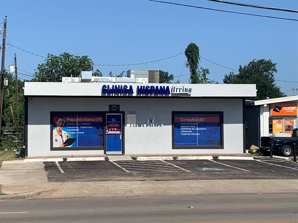 Nice commercial building.  Currently leased.  The Roof was replaced May 2018.  Business close to west Airport Freeway 183, minutes away from shopping areas and major highways, currently the building has kitchen, and two restrooms.