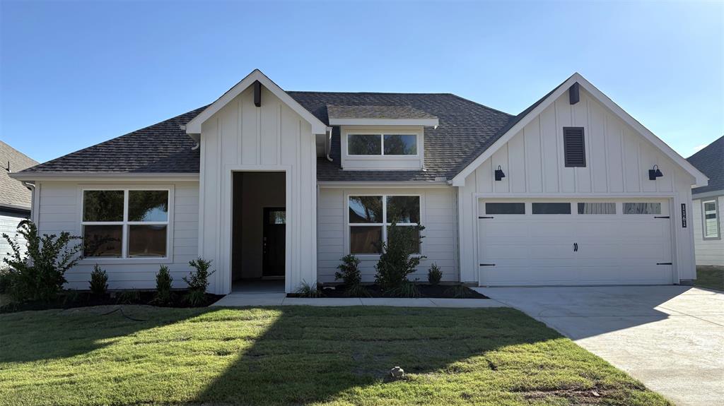 D.R. Horton America's Builder is now selling in the new phase at Sandstone Estates, in Granbury ISD! A fabulous new gated community offering captivating floorplans packed with a host of included features and high-end finishes designed for every stage of life!! Stunning Single Story 4-bedroom Griffin Floorplan-Elevation F. Complete and Move-in Ready! Open concept Living, Dining and large Chef's Kitchen in the heart of the Home with big Island, Granite Countertops, cabinet hardware, pendant lights, undercabinet lights, tiled backsplash, Stainless Steel Appliances, gas range, and walk-in Pantry. Spacious Living and large Primary Bedroom at the rear of the Home with Quartz Countertops, 5-foot oversized Shower and Walk-in Closet. Designer pkg including quartz Countertops in secondary bath, tiled Entry, Halls, Living, Dining and Wet areas plus Home is Connected Smart Home Technology. Covered back Patio, partial guttering, Garage Door Opener, 6-foot fenced Backyard, Landscaping pkg, Sprinkler System and more! Don't miss your chance to live in a luxurious gated community with a strong sense of community and convenient access to all that Granbury has to offer.