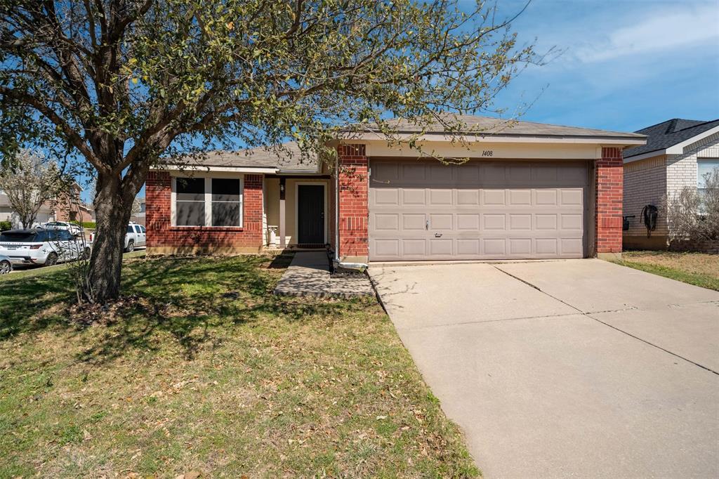 This beautiful 1-story home in Wynfield Farms Neighborhood, is perfect for anyone seeking a blend of comfort and style. The spacious layout includes 3 bedrooms and 2 baths, offering ample space for families or those who love to entertain. The cozy living room and views of the backyard, sets the perfect tone for relaxation. The eat-in kitchen has granite countertops, stainless steel appliances, and plenty of cabinet space. The private backyard, with a charming patio, creates an inviting space for outdoor living and entertaining. With easy access to El Dorado Parkway, Hwy 380, and DNT. It offers a 2-car garage for convenience; this home is a true gem in a sought-after neighborhood.