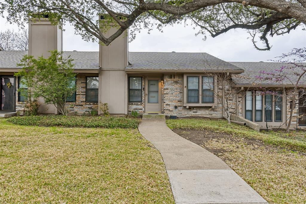 MOTIVATED SELLER OFFERING $5000 IN SELLER CONCESSIONS!!!  Welcome to this one story townhome in Crest Meadow Estates, a thoughtfully renovated residence nestled in the desirable community. Designed for modern living, this home blends upscale finishes, functional spaces, and a prime central location with quick access to major highways, downtown and to the northern metroplex. Extensive updates completed in 2025 making this home turn key ready. The remodeled kitchen is the heart of the home, showcasing quartz countertops, new cabinetry with modern hardware, new sink, and stainless appliances—ideal for everyday living and entertaining alike. Both bathrooms have been beautifully remodeled, including a spa-like primary bath. Additional upgrades  fresh paint throughout, new laminate floors and updated lighting. Outdoors, enjoy a private fenced patio surrounded by mature trees, creating a peaceful retreat for gatherings or quiet evenings. With split bedrooms, ample closet space, additional storage, two gated covered parking spots with gate access control.