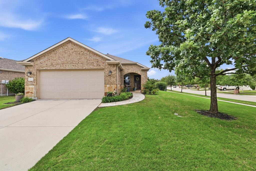 Frisco Lakes by Del Webb is a highly rated and sought after 55+ community.  This beautiful home is located on an over-sized corner lot with beautiful landscaping including mature magnolia trees. From the moment you walk in the front door, you can embrace the feeling of home.  This open floor plan provides the perfect environment for entertaining. The kitchen has beautiful stainless steel appliances, an abundance of counterspace, as well as a large island that provides extra seating.  The office has french doors and a closet . . . It doesn't have to be an office! The electronic screens surrounding the covered patio offers an opportunity to experience the morning and evening beauty. This home has had a single owner, has been well maintained, and has a 2 year old roof.  Frisco Lakes  offers three fitness centers, and indoor walking or jogging track, three outdoor pools, a large indoor pool, pickleball courts, tennis courts, and outdoor walking and biking paths.  The 100+ different clubs and groups that are open to all residents provides ample opportunities to have the social life you want.  This home and this community are waiting for you!

Buyers and agents are to verify all information including taxes, measurements, etc.