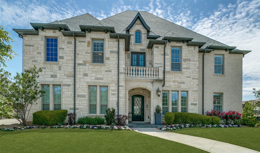Gorgeous custom touches abound in this stunning Carillon estate. A large foyer leads into an open family room with a stone fireplace and vaulted beam ceiling. Enjoy meals in the dining room with beautiful built-in hutch. The family chef will love the Thermador appliances, large appliance shelves, and ample counter space. An oversized island and walk in pantry offer plenty of storage. A media room off the kitchen has a bar, and custom black out drapes. Relax in the owner suite with decorative nightstand lamps, chandelier and hidden TV.  The owner's bath boasts a coffee bar, enormous walk through shower, and extra large custom closet. The winding staircase leads to a game room, 3 ensuite bedrooms and one extra room for a 2nd study or  conversion to a 6th bedroom.  A sparkling pool and hot tub, screened patio, built in kitchen and separate cabana with fireplace is the perfect setting for outdoor parties. Just a few steps to Preserve Park with walking trail, playground and basketball.
