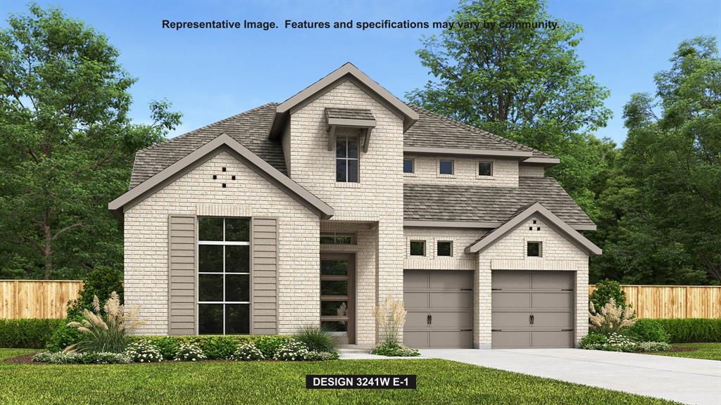 Two-story entry leads past a secondary bedroom, a full bath, and a home office with French doors to the main living areas. A media room with French doors is just across from the kitchen, which hosts a 5-burner gas cooktop, a corner walk-in pantry, and a generous island with seating space overlooking the dining area. The two-story family room features a wood mantel fireplace and a grand wall of windows with a sliding glass door that opens to the covered backyard patio. Off the family room, a hallway leads past a half bath to the secluded primary bedroom, highlighting a wall of windows overlooking the backyard. The primary bath includes dual vanities, a freestanding tub, a separate glass-enclosed shower, and two walk-in closets. Upstairs hosts a large game room, two secondary bedrooms with walk-in closets, and a full bath. The utility room offers private access to the primary suite. A mud room is just off the two-car garage.