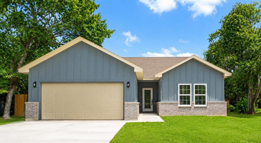 **JUST REDUCED $5,000!** New Construction! An excellent opportunity for qualified buyers seeking affordable homeownership in a growing area of Fort Worth. This 3-bedroom, 2-bathroom home features modern finishes, an open-concept layout, and contemporary design throughout. Situated on a lot with mature trees providing natural shade and a privacy-fenced backyard, this home offers a setting rarely found in new construction. Conveniently located near Downtown Fort Worth, the Medical District, major highways, shopping, and dining.
This home is offered through the **City of Fort Worth Affordable Housing Homebuyer Assistance Program** 80% AMI guidelines, approved homebuyer counseling required, and primary residence occupancy only. Buyers can take advantage of a seller-paid reduced-rate lock or down payment assistance through our approved lender, plus this zip code qualifies for an additional area-based grant (for qualified buyers) through a separate participating lender. Ask for details on available buyer incentives. All information deemed reliable. Buyer and Buyer's agent should confirm all information provided