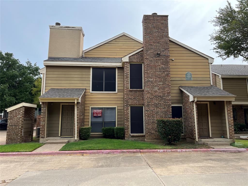 Wonderful first floor home in this North Arlington community. Two bedroom one and half bath with covered patio and all appliances. Extremely well maintained, ready to move in. Wood burning fireplace in Living Dining Area. Located near Collins Street and I-30. All recent kitchen appliances, renovated bath, Patio Area with Storage and Kitchen with breakfast bar. Ceiling fans. Assigned parking in front of condo. Master bedroom has a walk in closet and a private vanity for make up. Walk to Dallas Cowboy stadium, Texas Rangers ballpark, Texas LIVE!, Six Flags and Hurricane Harbor. Great restaurants, shopping and easy access to I-30 and Hwy 360 to go any direction in Metroplex! Water, sewer and trash are included. --- PER HOA NOT FHA APPROVED. Vacant and ready!