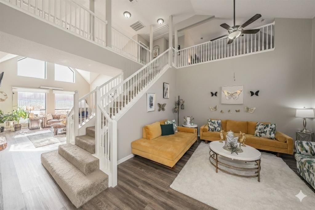 Discover the perfect blend of grand entertainment spaces and private retreats in this expansive 5-bedroom, 4-bathroom two-story residence. Situated in Arlington, a highly sought-after location, this home is a rare find specifically designed to accommodate large families or multi-generational living without compromise.
With a floor plan that boasts three distinct common areas, there is room for everyone to relax, work, or play!
The family room: An inviting, open-concept family hub that serves as the heart of the home. Additional living and dinning room downstairs, allows room for everyone to move around the home.
Kitchen incudes a gas stove, coffee bar area and breakfast nook. 
Upper-Level Game Room: An oversized second-story retreat—ideal for playroom or upstairs living room.
First-Floor Suite: Primary bedroom and full bath offers a private sanctuary. 
Second floor: Split floor plan, Includes four bedrooms all which have access to a bathroom.
Four Baths: Strategically placed to eliminate the morning rush and ensure privacy for every wing of the home.
Step outside to a backyard oasis. The pool is the centerpiece of a private outdoor space, perfect for weekend gatherings and cooling off in style. Lots of patio room for entertaining or relaxing with family. Don't miss out of the exectiopnal home that will fit any growing or mulit-generational family...a MUST see! PLEASE remove ALL shoes or use shoe coveres provided. Sellers NEVER wear shoes in their home, Thank you!