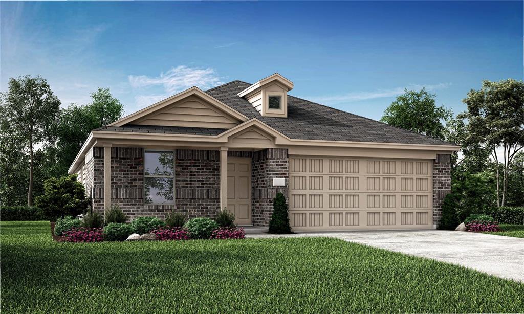LENNAR - WHITTON - This single-story home is perfect for young families. It includes a well-equipped owner’s suite in the back of the home with a private full bathroom and walk-in closet. Beside it is the open concept living area, which includes a kitchen, dining room and family room. The two additional bedrooms share a bathroom in the hall.  Kitchen includes gas range, modern white cabinetry with decorative knobs and granite countertops.  Community is directly across from Ennis Junior High School and High School.   Close to Lake Bardwell, Highway 45 and 287. 45 minutes from downtown Dallas.       
 THIS HOME COMPLETE NOVEMBER 2023!