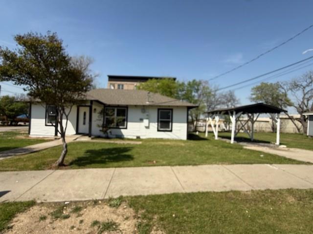 Here is your opportunity to own a piece of Downtown Frisco.  This property has so much potential with this large corner lot in the heart of the walking district.  Property has fresh paint, new flooring throughout and updated bathrooms and kitchen area.  This home features 3 bedrooms and two baths.  One block from Main Street, this property is in the middle of all fun and exciting places to visit in downtown Frisco.