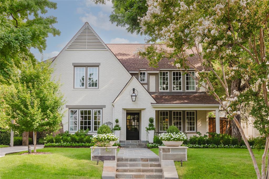 Fall in love with this prestigious Lakeshore Drive charmer on a coveted block within close proximity to White Rock Lake. This fabulous home underwent a stunning renovation and expansion in 2021 and boasts designer finishes throughout.The main house includes 4 bedrooms, 3 full and 1 half baths. Additionally, there are guest quarters over the detached garage that offer 468 SQUARE FEET of chic living space with a full bath and impressive built-ins. The first level of the main house has two living and two dining areas and an open chef's kitchen with Thermador appliances, custom cabinetry, plaster hood, and wet bar with ice maker. Second level has three spacious bedrooms and a luxurious primary suite with custom closet and bath featuring Ann Sacks stone. Beautiful landscaping surrounds the entire property! Enjoy a resort style outdoor area that provides endless entertainment possibilities year-round with wood burning fireplace and separate eating area overlooking a dreamy yard with turf canopied under a mature tree that is surrounded by flower beds lined with magnolia gems and Savannah hollies. Just a few of the the interior features that make this home a jewel box include unlacquered brass bath fixtures, solid brass door hardware, a custom front door, original archways, and specialty paint finishes. Love where you live in this unique and gorgeous home sited in a platinum Lakewood location!