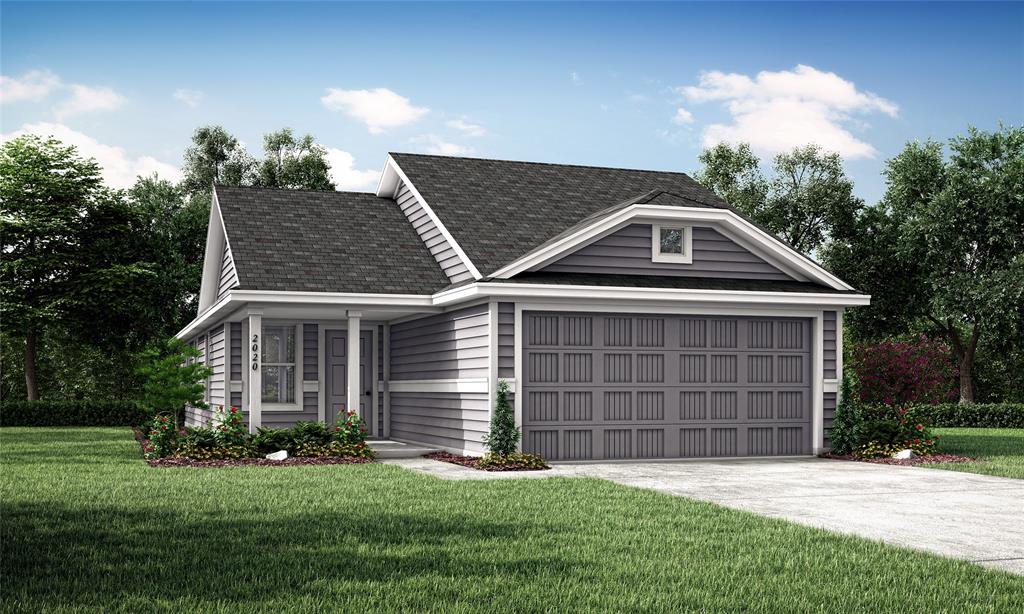 LENNAR - Falcon Heights - RED OAK Floorplan -  This single-story home is perfect for families with young children. It has three bedrooms at the back of the home, including the owner’s suite with a private bathroom and walk-in closet. The front door leads into the open living area, which has a family room, dining area and kitchen.