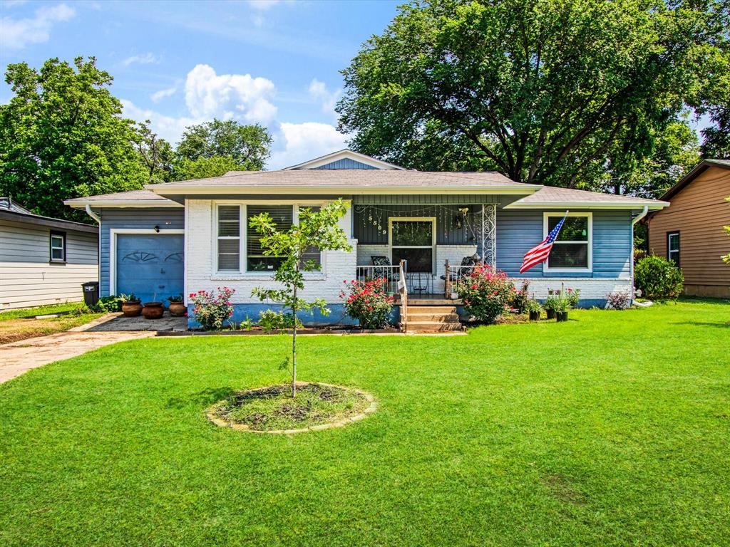 Set beneath mature trees in an established pocket of Fort Worth, 5509 Norma Street feels like the kind of home people search for when they want character, space, and the chance to make something their own without taking on the heavy lifting of major repairs. Priced at $199,000, this 4-bedroom home offers approximately 1,218 square feet with original hardwood flooring throughout much of the house, a spacious, light-filled living area, and a flexible layout that works for growing families, first-time buyers, creatives, or investors looking for upside potential in Fort Worth real estate.The converted garage functions as a fourth bedroom or flex space and gives buyers the opportunity to finish out the flooring to match their own style and vision. The kitchen is functional and full of potential, ready for someone who wants to personalize the space over time instead of paying extra for trendy finishes they may eventually replace anyway. What truly sets this home apart is the amount of important work that has already been completed behind the scenes. The seller has updated the PVC plumbing and water lines, electrical, ductwork, AC unit, water heater, sewer system, insulation, gutters, and most windows, giving the next owner confidence in the home's major systems while still leaving room to build equity through cosmetic improvements. Outside, the oversized yard, mature shade trees, and long driveway create a setting that feels peaceful and established, with space to entertain, garden, relax, or simply enjoy having room to spread out. The neighborhood offers quick access to shopping, dining, schools, and commuter routes, while remaining just a short drive from Downtown Fort Worth and the heart of the DFW metroplex. For buyers searching for an affordable Fort Worth home with personality, flexibility, and real long-term potential, 5509 Norma Street is the kind of opportunity that is becoming harder to find.
