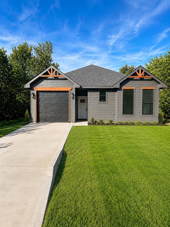 Welcome to this exquisite new construction home that perfectly combines modern elegance with functional design, ensuring a comfortable and stylish living experience. The master bathroom connects seamlessly to a spacious laundry room, adding a touch of practicality to your daily routine. Additionally, a huge storage closet in the entryway offers ample space for all your organizational needs. The kitchen is a chef's delight, boasting pristine white quartz countertops, sleek stainless steel appliances, and an elegant coffee bar for your morning brews. Enjoy relaxing on the back porch, as the home offers a serene and private living environment surrounded by many trees. A fence is negotiable. Every home comes with a full 1-2-10 Warranty. Schedule your showing today!