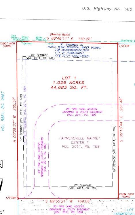 Farmersville Market Center II - Land