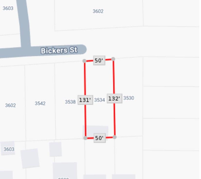 Wonderful vacant lot in West Dallas. Great location within minutes to the airports and downtown. Swing by today!... Bundled with 3542, 3606, and 3603 Bickers Dr.