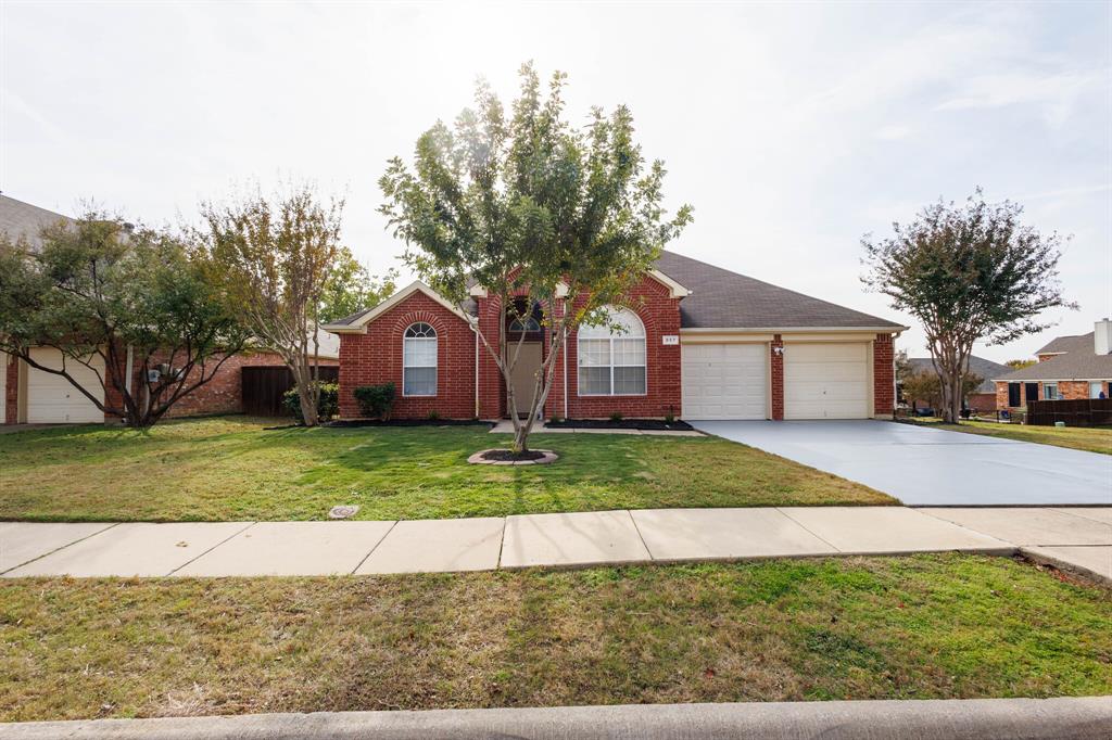 COPPELL SCHOOL ENROLLMENT!! The property has been aggressively priced to facilitate a swift closing. In addition to the PRICE REDUCTION, the Seller is offering a Seller Contribution to be used toward buy down points to reduce int. rate, with an acceptable offer.  REMODELED One-Story Home with NEW ROOF (warranty included) and ALL NEW APPLIANCES in Coppell Greens – Coppell ISD Open Enrollment! Offering the unique advantage of being located in Denton County with open enrollment to the highly sought-after Coppell ISD, this impeccably updated 4-bedroom, 2-bath home is move-in ready and better than new. FRESHLY PAINTED inside, the home features NEW LVT FLOORING throughout, NEW CARPETS in all bedrooms, VANITY UPGRADES, and completely REMODELED BATHROOMS with modern designer tiles. The kitchen includes granite countertops, an island, newly installed faucets, and a walk-in pantry—perfect for everyday living and entertainment. Major updates include nine NEW WINDOWS, redesigned landscape in both front and back yards, new patio door, repainted driveway-garage-patio flooring and recently completed foundation work with a 10-year transferable warranty for added peace of mind. The open living area offers a beautiful view of the greenbelt from both the living room and the primary suite. The flexible 4th bedroom is ideal for a home office or study. The primary suite features a separate shower and a large walk-in closet. Located minutes from Vista Ridge Mall, Grapevine Mills Mall, DFW Airport, and major highways including 121, G-Bush, and 35E, this home offers unmatched convenience and accessibility. Completely remodeled and perfectly located—this home is a rare find in Coppell Greens!