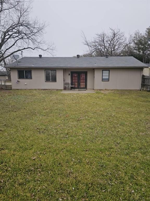 The beautiful home will need a little TLC. The back yard is large enough to add several rooms to this house. This is an Investor dream home.