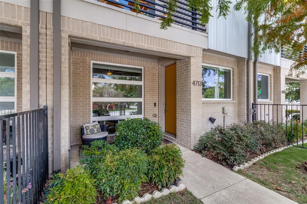 Perfectly positioned between the charm of historic Swiss Avenue and the energy of Lower Greenville, this contemporary 3 bedroom townhome offers a sophisticated design with clean architectural finishes, and a lifestyle that is hard to beat.  
Inside, modern hardwood floors, designer tile finishes, and abundant natural light create a bright atmosphere throughout. The first floor offers a rare guest bedroom retreat with full bath that has been tastefully designed to meet the needs of today's buyers. The 2nd floor offers an open-concept living spaces that flow effortlessly into a beautifully appointed kitchen featuring sleek white cabinetry, premium stainless steel appliances, natural wood floating shelving and an entertainer-friendly layout designed for gathering with easy access to the balcony. There is another bedroom with full bath on the 2nd floor that is perfect for a home office or flex space! 

The top level elevates the experience with a stylish wet bar and coffee bar that opens to a private rooftop deck—an inviting space to enjoy morning coffee, sunset views, or evenings with friends. Sliding glass doors provide natural lighting and lead to the deck. The connected primary bath has a modern spa like feel and is equipped with dual sinks, large closet and oversized walk in shower.  A fully fenced front yard provides rare space for privacy or pets, while the attached two-car garage with overhead storage adds everyday convenience.

Enjoy one of Dallas’ most walkable neighborhoods with historic Swiss Avenue just outside your door, perfect for morning walks and runs. Walk to Jimmy’s Food Store, neighborhood gyms, acclaimed restaurants including Alania Mediterranean Grill, St. Valentine, Urbano Café, and Sakhuu Thai Cuisine, or explore nearby Lower Greenville just one mile away. Downtown Dallas, the Dallas Farmers Market, White Rock Lake, and the Dallas Arboretum are all just minutes away, offering the perfect blend of urban convenience and neighborhood charm.