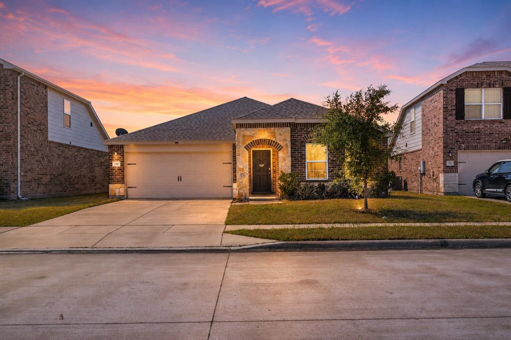 Some homes check the boxes. Others create the kind of space where everyday moments become the best part of your day. This home qualifies for 100% financing with preferred lender. 

Beautifully maintained and thoughtfully designed, this home sits in the highly sought-after Devonshire community in Forney, where scenic walking trails, neighborhood parks, and resort-style pools create a lifestyle people truly love coming home to.

Inside, the open-concept layout allows the kitchen, dining, and living areas to flow seamlessly together, creating a space that feels both connected and inviting. The spacious kitchen island naturally becomes the heart of it all—perfect for morning coffee, casual dinners, and slow Sunday brunches where conversation lingers.

Just off the main living space, a dedicated office offers the flexibility to work from home, create, or simply have a quiet place to focus. A functional mud room adds everyday convenience, keeping life organized as you come and go.

The private primary suite is tucked away from the main living areas, offering a quiet retreat at the end of the day. The ensuite bathroom features both a relaxing garden tub and a separate shower, along with a spacious walk-in closet designed for comfort and function. Additional bedrooms provide flexibility for family or guests.

Out back, the covered patio creates the perfect space to unwind or entertain, whether you're enjoying a quiet evening or hosting weekend gatherings. The yard offers room to relax under wide Texas skies, where backyard barbecues, kids riding bikes through the neighborhood, and evening walks along Devonshire’s scenic trails become part of everyday life.

Positioned in one of Forney’s most desirable master-planned communities with convenient access to schools, shopping, and dining, this home delivers the perfect balance of comfort, connection, and everyday living.