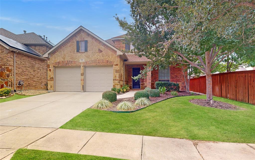 HUGE BACKYARD! TOTALLY REMODELED SEPT! Gorgeous 2-story in Lantana offers 4 bedrooms, 3.5 baths, formal dining area, executive study with French doors, upstairs game and media rooms, and 2-car garage! Upgrades include wrought iron balusters, hand-scraped hardwoods, cozy family room fireplace, decorative lighting fixtures, and MUCH more! Gourmet island kitchen boasts granite countertops, gas cooktop, SS appliances, breakfast bar, and nook. Private master suite features his and hers vanities, jetted tub, separate shower, and spacious walk-in closet. Landlord covers HOA dues. No cats, small dog okay. Home is vacant and MOVE IN READY! Expansive backyard covered patio just installed Sept 2023 - ready for all of your summer entertaining!