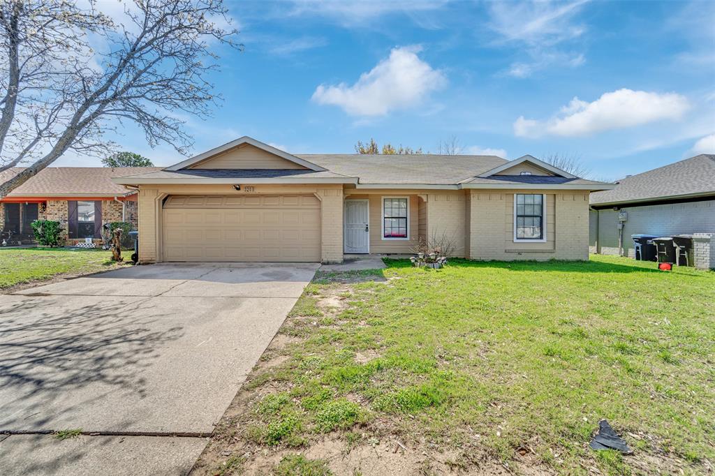This charming single-family home in the established Greenridge neighborhood offers comfortable living in a convenient southwest Fort Worth location. Step inside to a welcoming layout highlighted by a cozy fireplace in the central family room—perfect for relaxing evenings. The home includes practical features like ceiling fans, a garbage disposal, and central air conditioning. Outside, enjoy a fenced backyard for privacy and outdoor activities, plus a full-sized garage with space for two vehicles. Located just minutes from shopping centers, schools, markets, and major freeways, this home offers easy access to everyday essentials while remaining tucked away in a peaceful pocket of Fort Worth (ZIP 76133). The neighborhood provides a solid, family-oriented vibe with nearby amenities and community feel. Whether you're looking for a starter home with great potential or a comfortable rental, 3201 Highlawn Terrace delivers affordability, functionality, and convenient Fort Worth living.