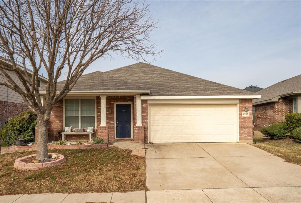 Welcome home to this beautifully designed single-story gem, offering the perfect blend of space, comfort, and convenience! The heart of the home features a spacious island kitchen complete with granite countertops, a stainless steel range, and a dishwasher (2024). A versatile second dining area easily flexes as an office, playroom, or cozy second living room. Perfectly tucked between the secondary bedrooms is a fantastic bonus space—ideal for a game room, media space, second living area, craft room, or home gym. Start your mornings on the charming covered front porch, just steps from the community pool and playground. Commutes are a breeze with instant access to I-35, Hwy 287, North Tarrant Pkwy, and Basswood Blvd. PREFERRED LENDER INCENTIVE OF $1,000 CREDITED TOWARDS CLOSING CLOSTS! Ask agent for details! Schedule your tour today!