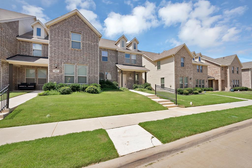 Built in 2021, this 3-bedroom, 3-bath townhome in Coventry East offers approximately 1,590 square feet of living space and an attached 2-car garage. The open-concept floorplan connects the living, dining, and kitchen areas, providing flexibility for everyday living and entertaining.

The kitchen overlooks the main living space and features ample cabinet and counter space. The primary bedroom includes an ensuite bath, while two additional bedrooms and two additional full baths provide options for guests, a home office, or other household needs.

Exterior grounds maintenance is managed through the HOA, offering a low-maintenance ownership experience. Located in Crowley ISD with convenient access to Chisholm Trail Parkway, shopping, dining, and other daily amenities.

This townhome presents an opportunity to own a newer-construction property with three full bathrooms, an attached garage, and a functional layout in south Fort Worth.