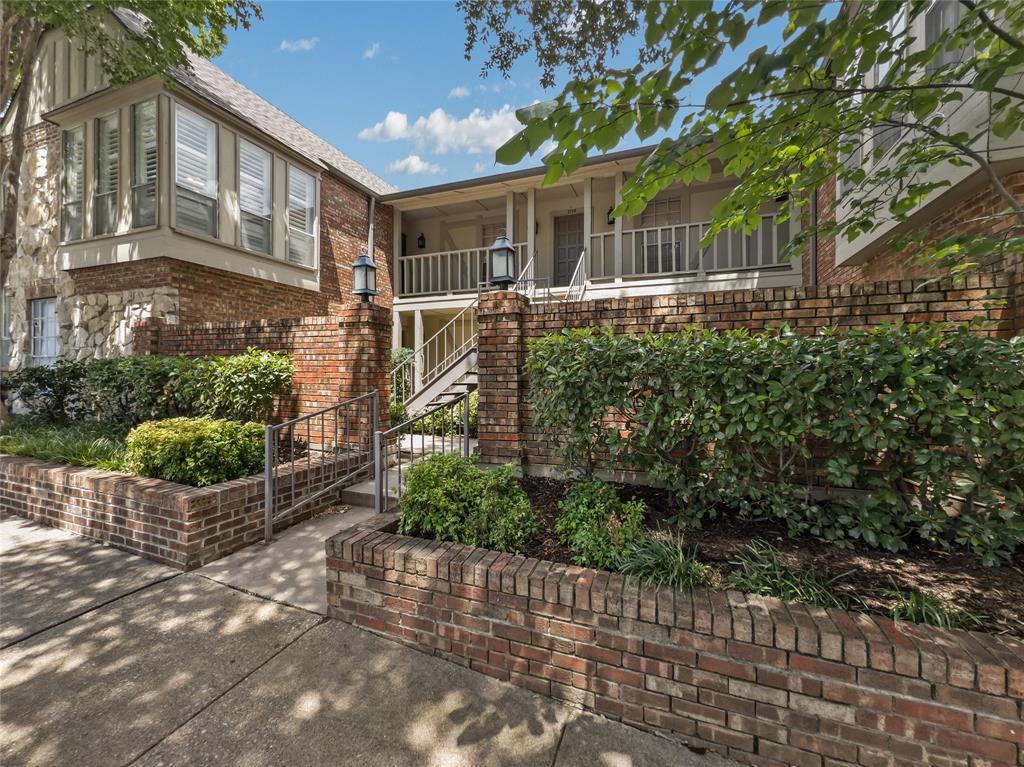 Rare Opportunity in a Prime Dallas Location! Welcome to this beautifully upgraded 1-bedroom, 1-bathroom condo nestled in one of Dallas's most desirable locations. Move-in ready and thoughtfully updated, this charming second-floor unit offers comfort, style, and convenience in one exceptional package. Inside, you'll find attractive wood flooring, upgraded carpet padding for added comfort, plantation shutters in the bedroom, elegant quartz countertops, and a beautifully renovated bathroom. Every detail has been carefully considered, allowing you to move in and immediately enjoy your new home without the need for additional updates. The second-floor location provides added privacy and security, while the semi-private balcony offers the perfect spot to enjoy your morning coffee, unwind with a good book, or simply relax outdoors. Additional features include a spacious 80-cubic-foot storage unit, ample dining space, and easy access to the community's amenities. Just a short walk away, you'll find the sparkling swimming pool with lounge chairs, a quiet library, and the community laundry facility, creating a welcoming atmosphere for relaxing, socializing, or entertaining guests. Whether you're a first-time homebuyer, downsizing, or looking for a great investment opportunity, this exceptional condo combines modern upgrades, desirable amenities, and an unbeatable Dallas location. Don't miss your chance to make this rare find your new home!