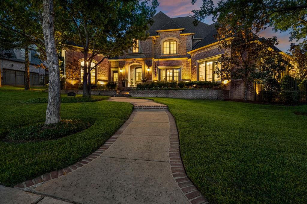 Fall in love with the seamless blend of elegant updates and timeless design in this Scott Simmons crafted home surrounded by trees, featuring a pool, spa and bocce court. Each room is a blend of comfort and sophistication with designer wallpapers, bespoke fixtures, hardwood floors, rich painted cabinetry and quartz counters. The private study, living and dining connect to the kitchen and family room via a wide foyer and extensive butler’s pantry - perfect for entertaining plus a powder bath for guests. A wall of windows floods the two story kitchen illuminating the large island. The covered patio offers an enchanting setting for al fresco dining, cozy evenings at the fireplace or a game of bocce. The 1st floor primary is warm and inviting while on the opposite end of the house you’ll find an additional bedroom suite and laundry room. Upstairs you’ll find a game room, 3 unique bedrooms, each with direct access to a J&J bath. See Updates list; EV charger,IR Roof '21, water heaters,AC etc