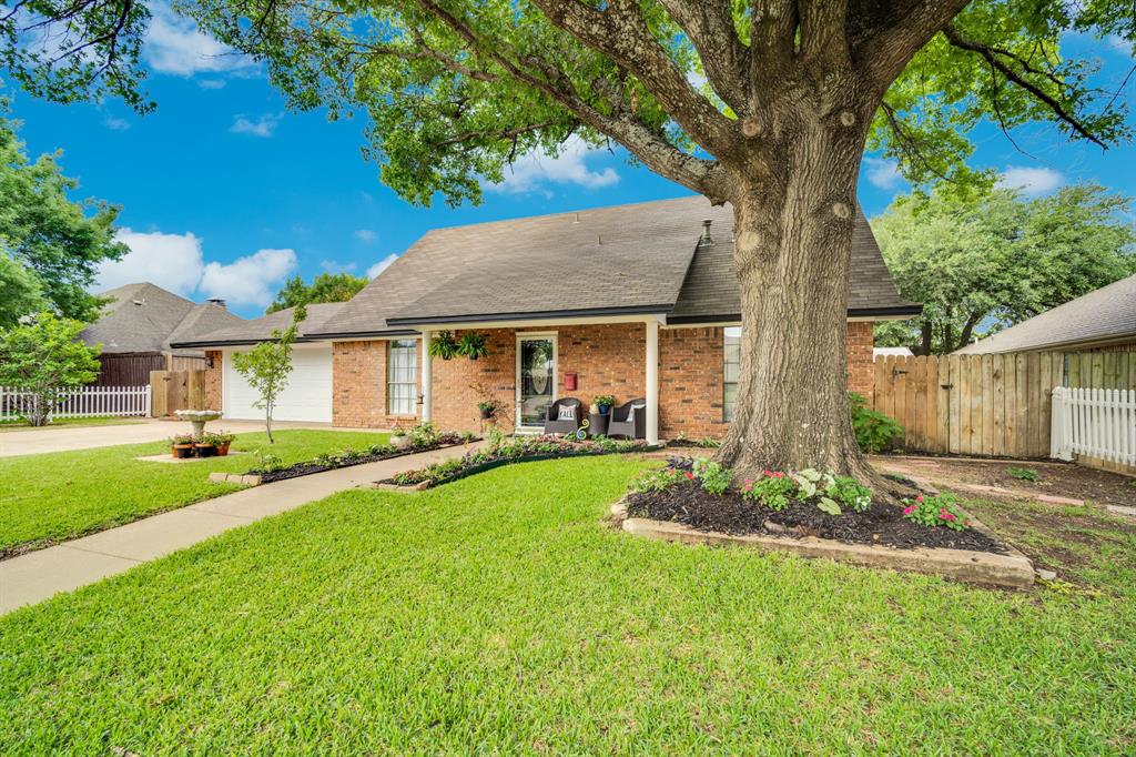 Charming home with lots of character in Midlothian ISD. This Two-story, three-bedroom, two bath sits on an interior lot with many beautiful mature trees in Midlothian Meadows. Conveniently located less than a quarter mile proximity to shopping centers, hospitals and other medical facilities, grocery stores, schools and major highway thoroughfares, making commuting and daily errands a breeze.   You will love the layout of this not so cookie cutter home.  The backyard offers additional living space with a very large covered and screened in patio space measuring 15 x 38 with a movie screen, lots of plants and a Vintage 1922 decorative gas stove.  Come make lots of new memories at this great location property! This home is ready for its new owner, so whether you are first time home buyer or seasoned homeowner come make this home your own. Carpet was replaced approx 3 months ago, Fresh paint throughout, home features picture frame molding in living and dining areas.