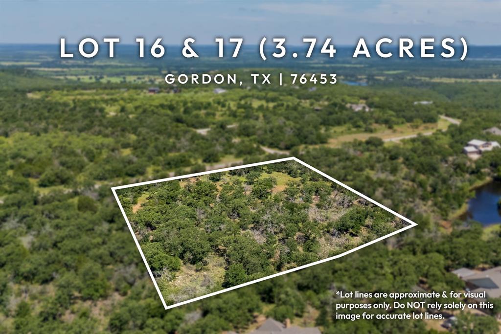 PRICED READY TO SELL!!!!  
Welcome to your slice of Texas paradise!! Nestled inside the prestigious 7R RANCH, this 3.74 acre homesite offers the perfect blend of privacy, nature and community amenities. Build your dream home here and enjoy some of the most beautiful, breathtaking views, this property gives you room to spread out, relax and soak in the natural beauty of Palo Pinto County. 
Some community features include, Horse stables and scenic riding trails, lakes and ponds perfect for kayaking, fishing or peaceful reflection, clubhouse, pool, gym, tranquil gated community with a strong sense of privacy and connection to nature.
This is your chance to create a peaceful retreat with room to roam and views you'll never get tired of.
Discover the magic of 7R RANCH LIVING.
UTILITIES AVAILABLE. 2 lots available See mls 21142369, you could purchase one or both together to have almost 6 acres