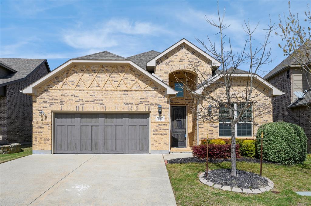Stunning one-story home in the highly desirable Stone Creek community of Rockwall, zoned to top-rated Rockwall ISD! This beautifully designed 3-bedroom, 2-bath home offers a flexible, open-concept layout with a private office featuring French doors and coffered ceiling, spacious game room, and elegant formal dining—ideal for both everyday living and entertaining.

The expansive family room showcases soaring vaulted ceilings and a cozy ventless gas fireplace, seamlessly flowing into the gourmet kitchen and breakfast area. The chef-inspired kitchen features 42-inch custom cabinetry, granite countertops, upgraded gas range, double gas ovens, and an oversized stainless steel single-basin sink—perfect for hosting and daily functionality.

A versatile layout includes an additional adjoining space connected to the guest room—ideal for a kids’ playroom, homework zone, or creative flex space.

Retreat to the private primary suite located at the back of the home, complete with a large walk-in closet and a spa-like ensuite bath with dual vanities, garden tub, and separate shower.

Enjoy outdoor living on the extended covered patio with coated concrete flooring and no rear neighbors, offering privacy and space to relax or entertain.

Additional upgrades include an oversized extended driveway, 36-inch interior doorways, tankless water heater, and vaulted ceilings throughout.

Ideally located just minutes from I-30 for an easy commute to Dallas (approx. 30 miles), and close to Lake Ray Hubbard. Residents enjoy nearby access to The Harbor—featuring premier shopping, dining, entertainment, and scenic lakeside views. Stone Creek offers resort-style living with parks, playgrounds, trails, and more—combining small-town charm with big-city amenities.
*some photos are virtually staged*