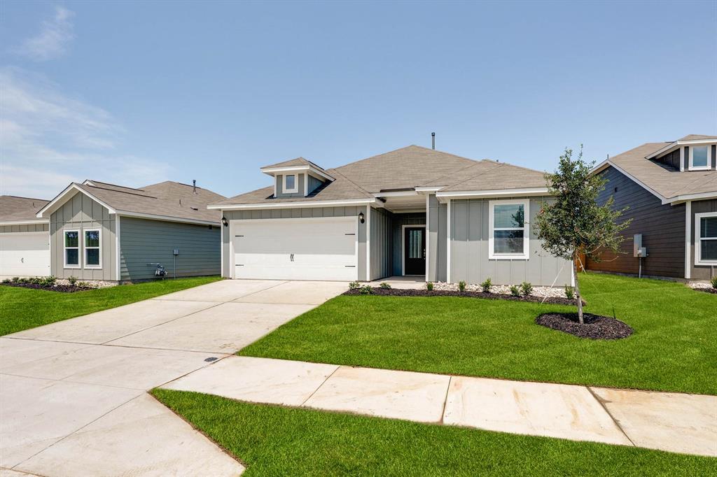 Full of charm and perfectly situated, this single-story home in Fort Worth offers the ideal blend of comfort, privacy, and convenience. Tucked away quietly at the back of the community with no neighbors across the street, this home enjoys a peaceful setting just down the street from the neighborhood park and splash pad. Featuring four bedrooms, two full baths, a spacious family room, and a chef-ready kitchen, this home is designed with functionality in mind. The private master suite with en-suite bath provides a relaxing retreat, while the open-concept layout creates a welcoming space for entertaining. Included at no extra cost are a host of impressive upgrades such as energy-efficient Whirlpool® appliances, stunning granite countertops, designer wood cabinetry with crown molding, a Wi-Fi-enabled garage door opener, and more.