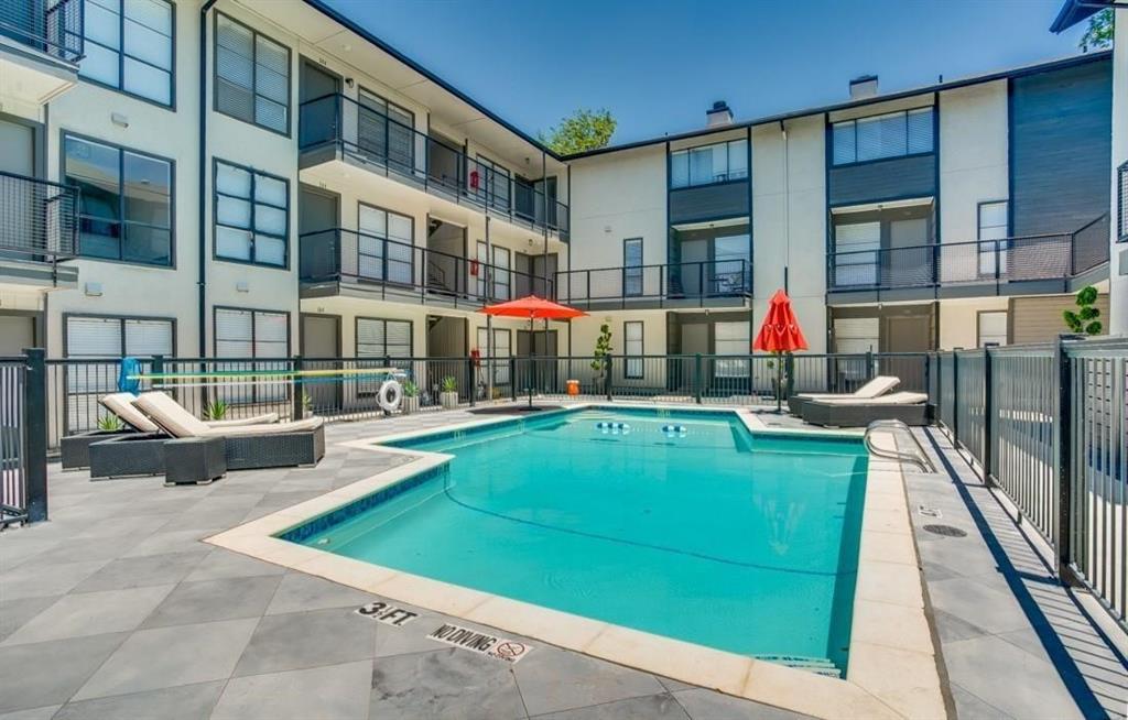 Centrally located in the trendy and stylish Oak Lawn neighborhood. This unit features new wood cabinets, wood floors throughout, granite countertops, contemporary tile in the kitchens and bathrooms, in-unit laundry machines, recessed lighting, and stainless-steel appliance packages. The Property features a Relaxing spa-like experience pool with a community fitness center, community laundry, and community mailroom. Cabanas and grilling stations with stunning architectural detail that come together to create a luxurious place to call home. Short term leasing available for immediate move in!