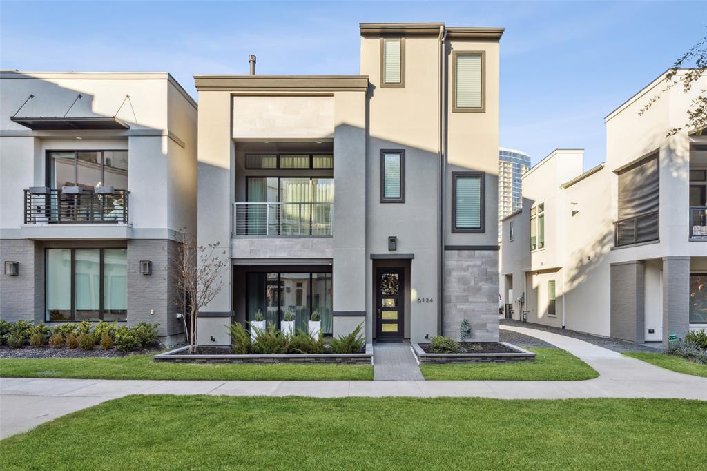 Over $1.5M in upgrades & finish out made to the home! It offers unparalleled luxury and comfort! All rooms are elegantly designed and enhanced with rich natural finishes that add to the ambience. This uber modern residence has a great location, walking distance to Legacy West! The first level homes dual private bedrooms along with two full baths plus a mud room. The second level is perfect for every day living with a dramatic Living room with a European fireplace, sliding doors open to the veranda, Exquisite Dining Area with chandelier + Professional Chef's Kitchen w-all the extras! The Primary Suite is a haven of its own complete w-an en-suite luxurious bath! The 3rd level showcases a large game room with a wet bar along with the fourth bedroom + full bath. This bedroom would make the ideal in home office and features custom built-ins. The rooftop Living Area w-a FP is perfect for evening entertaining! This villa offers an unrivaled suite of amenities for relaxation and entertainment!