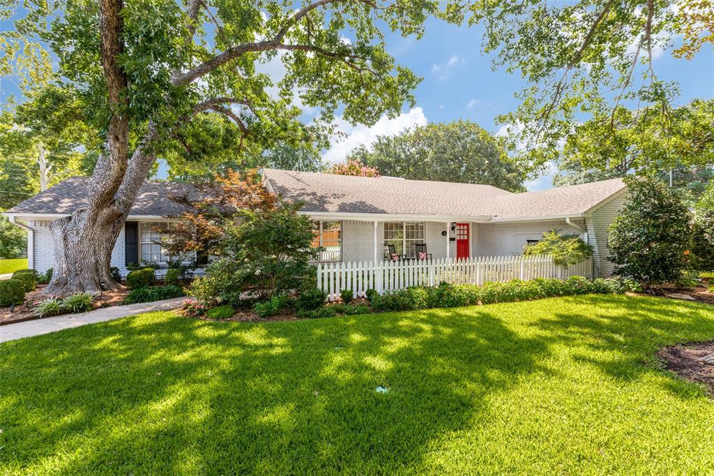 Nestled in the highly sought-after Richardson Heights neighborhood & within Richardson ISD, this charming home is the one you've been searching for. Resting on over a third of an acre, the property boasts a beautifully manicured lawn adorned with towering shade trees & gorgeous landscaping. Whether you prefer a quiet morning with a book or an evening cocktail, the front porch offers a quiet space to relax. Inside, you'll find two living areas and two dining areas, providing ample space for entertaining. The primary bedroom features an en suite bath with a walk-in closet. Two additional bedrooms are connected by an updated Jack and Jill bathroom. Step outside into the backyard where mature trees provide the perfect amount of shade. Additionally, a storage shed stands ready to house your lawn equipment or be transformed into a playhouse or she-shed, allowing for endless possibilities. Don't miss the opportunity to make this exceptional property your new home!