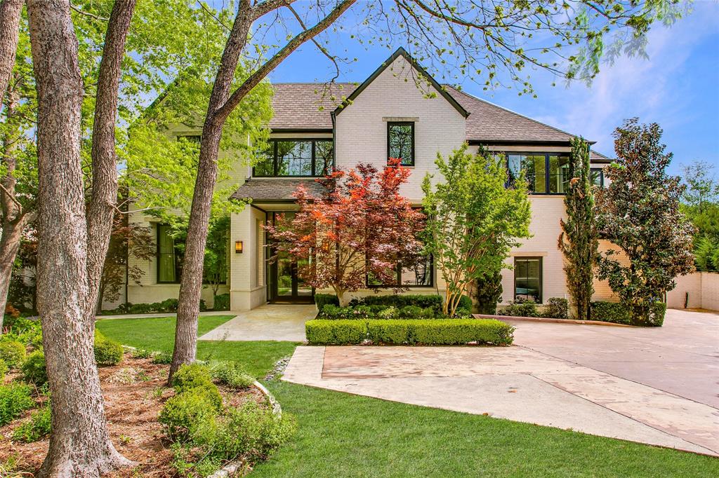 Experience refined modern living in the exclusive gated enclave of Glen Abbey, where this exceptional estate sits on a rare .8-acre cul-de-sac lot backing to a serene creek and lush mature trees.  Built in 2013 by renowned builder Tom Braun and thoughtfully designed in collaberation with architects Robbie Fusch & Billy Ware, this home showcases clean architectural lines and uncompromising quality throughout.
 pier and beam foundation anchors the residence, while 11-foot ceilings and expansive walls of Kolbe Windows & Doors flood the interiors with natural light and frame tranquil backyard views. The open-concept living area features a striking gas fireplace and seamless flow into a chef’s kitchen appointed with sleek SieMatic cabinetry, premium Miele appliances, and dramatic quartzite waterfall countertops.Thoughtfully designed for both elegant entertaining and everyday comfort, the main level includes formal living and formal dining rooms, a media room, private study, guest suite, and elevator access. Upstairs, the luxurious primary retreat offers a sitting area, private balcony, spa-inspired bath, dual custom closets, and an adjoining fitness room. Three additional guest suites, a spacious game room, second study, and secondary laundry complete the upper level. Outdoor living is equally impressive, with a resort-style pool, sports court, expansive yard, and a fully equipped outdoor kitchen and living area with motorized shades—perfect for year-round enjoyment. Additional highlights include a 3-car garage with epoxy flooring, whole-home water filtration, custom Elfa closet systems, integrated Control4 smart home technology, built-in speakers throughout, Hunter Douglas shades, rich tigerwood plank flooring, and minimal carpet limited to the media room. A rare offering that combines sophisticated design, superior craftsmanship, and an unparalleled setting—this home defines modern luxury living.