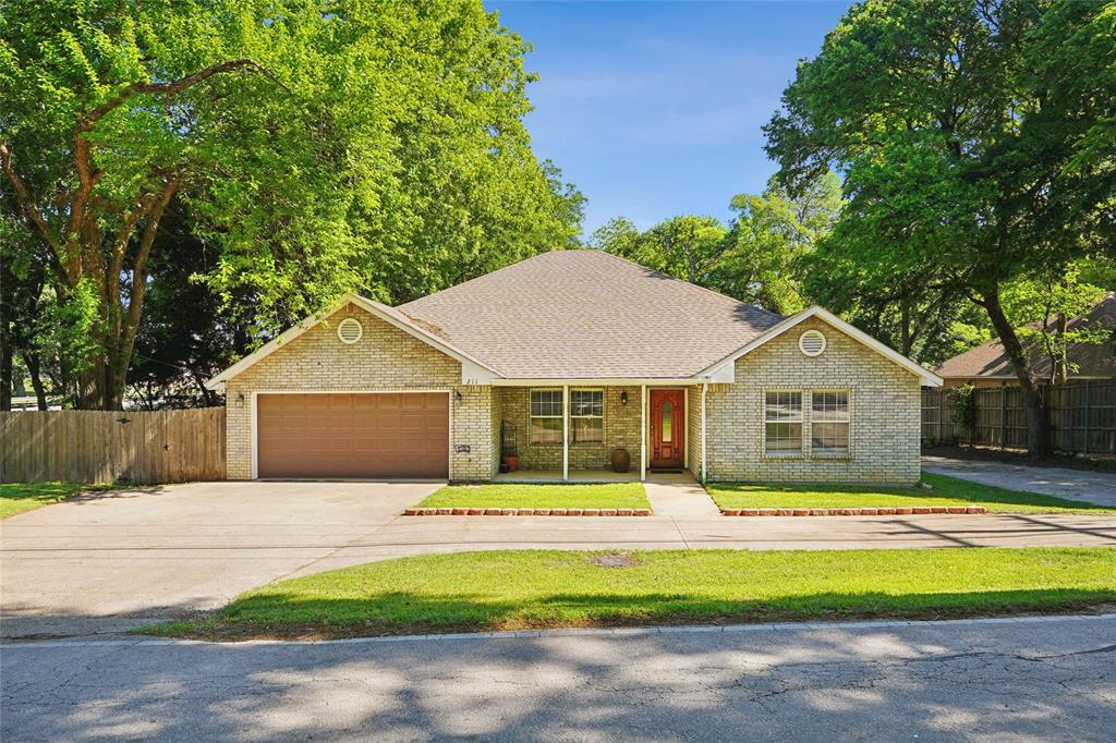 Beautiful 3-bedroom, 2-bath home situated on a stunning tree-filled lot with a peaceful creek running through the middle of the yard, offering a private and scenic retreat right at home. This inviting property features a versatile office space that can easily be used as a 4th bedroom, guest room, or flex space to fit your lifestyle. The spacious covered patio on the back of the house is perfect for relaxing, entertaining, or enjoying the tranquil backyard views year-round. Conveniently located just minutes from shopping, dining, and everyday conveniences, this home combines natural beauty, flexibility, and an unbeatable location.