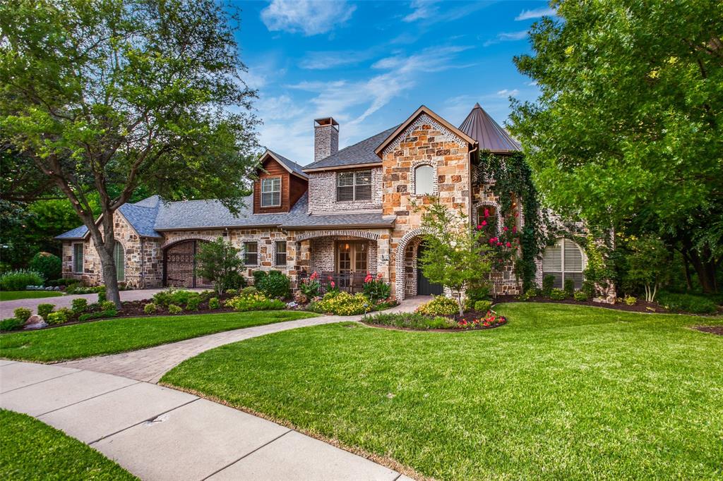Perfectly positioned on a cul de sac lot this remarkable home is secluded among mature trees & a creek on an impressive 1.25 acre lot in Stonebridge Ranch.The formals at the front of the home are versatile one w a cast stone fireplace &  french doors to the porch the other w views to the pool.Wood beams and breath taking views are found in the family room leading to the kitchen where there is a nugget ice maker,pot filler,dbl ovens,gas cooktop and center island.Both a study and office for all work needs. Downstairs on a separate wing is where the fun happens w a huge gameroom w wetbar leading to the pool plus an attached media rm with eating bar.Nearby is a downstairs guest bedroom.Upstairs you have 5 bedrooms perfect for keeping all your loved ones together,a family rm,2nd laundry, & access to the upper deck connected to the mother-in-law suite or nanny's quarters where you have a kitchenette and private screened porch.