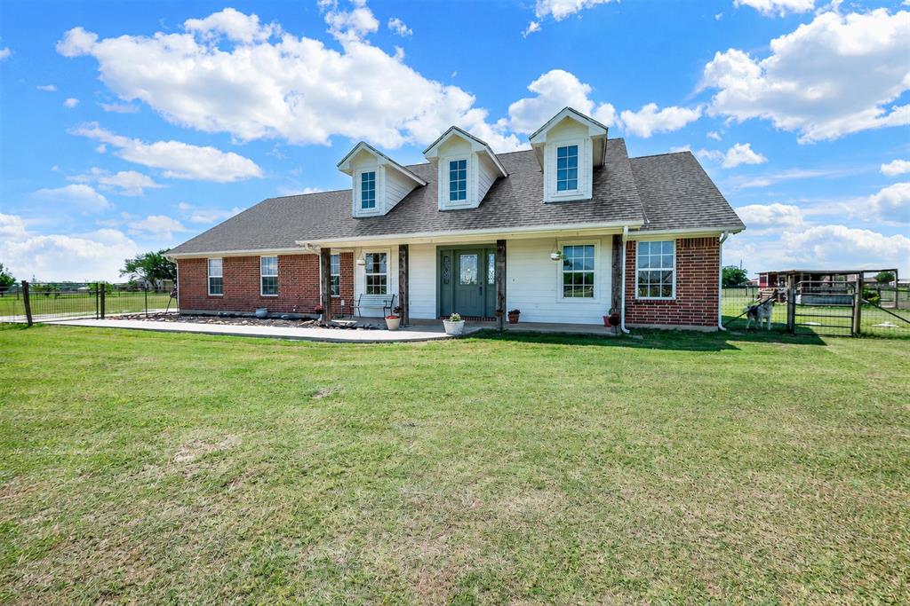 Experience the space, flexibility, and lifestyle this Rhome, Texas property offers on approximately five acres designed for both comfortable everyday living and agricultural use. Thoughtfully improved for livestock operations, the land includes no-climb fencing, a 30x40 barn or shop with concrete floors ideal for equipment, storage, or ongoing projects, along with a 20x40 horse stall area that can easily accommodate four stalls.  

Inside, the custom home features an open-concept layout that creates a natural flow between living, dining, and gathering spaces, making it well suited for both entertaining and everyday living. The interior has been freshly painted and features luxury vinyl plank flooring throughout, offering both style and durability. Large windows fill the home with natural light, enhancing the warmth and inviting feel throughout. The updated primary bathroom adds a modern touch, creating a comfortable and refreshed retreat within the home. An additional flex room provides versatility and can serve as a home office, creative space, or guest room depending on your needs.  In addition, a NEW ROOF was installed May 27th. 

Outdoors, the property continues to expand its appeal with fruit trees and dedicated garden areas, supporting a more hands-on lifestyle and opportunities for personal use. The acreage provides space to grow, explore, and customize over time while maintaining a sense of openness. With convenient access to nearby highways, the property offers a balance of peaceful, open living and accessibility to surrounding dining, shopping, and employment centers.  

Agricultural-related tax considerations may apply for qualifying uses. If you are seeking a property that offers usable land, functional improvements, and a flexible living environment, this home presents a unique opportunity. Schedule a private showing or contact us for more information to experience it firsthand.